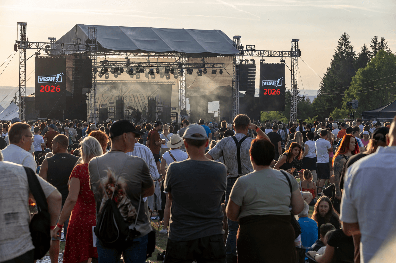 Festival Vesuf 2026 – předprodej vstupenek na Pastýřské louce u Velenova